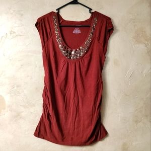 Maternity liz lange rust L